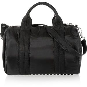 Alexander Wang Rocco Leather Trimmed Shell Tote